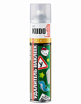 KUDO KU-H401 Удалитель наклеек и следов клея (аэрозоль) 400мл 1/12шт